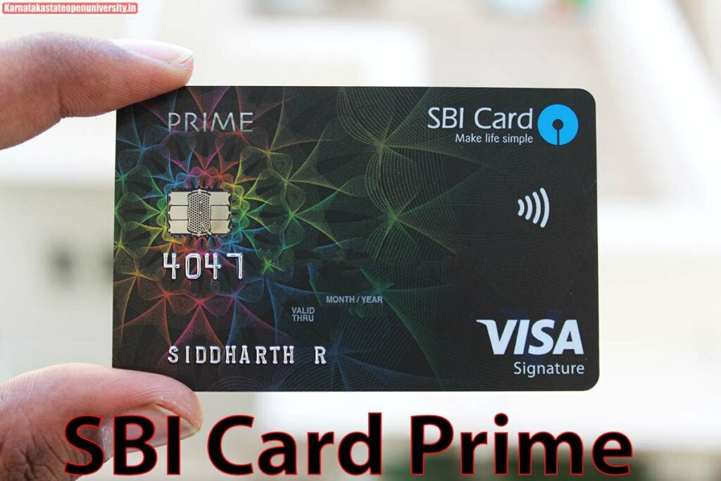 SBI Card Prime