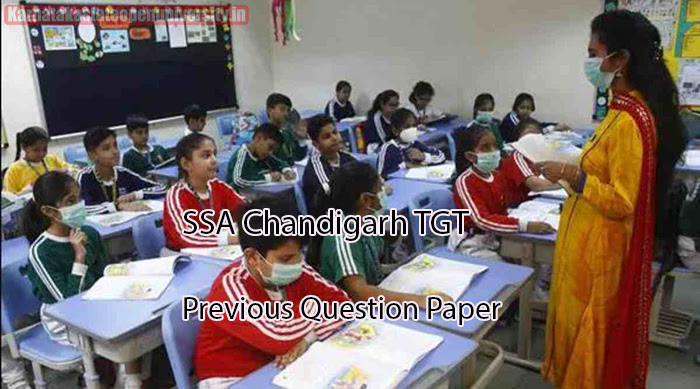 SSA Chandigarh TGT Previous Question Paper