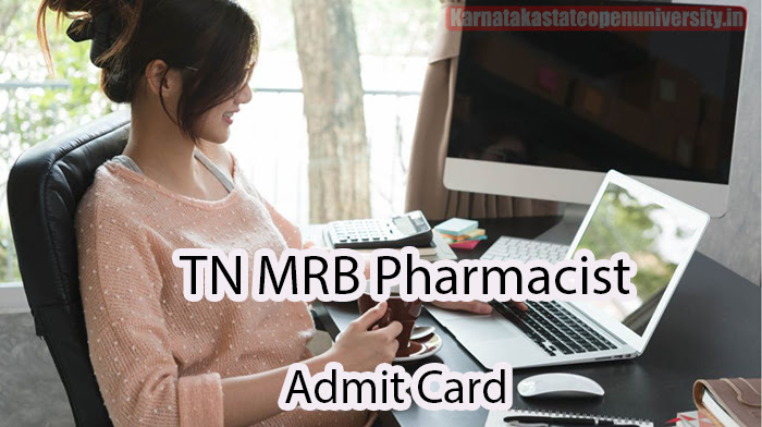 TN MRB Pharmacist Admit Card 