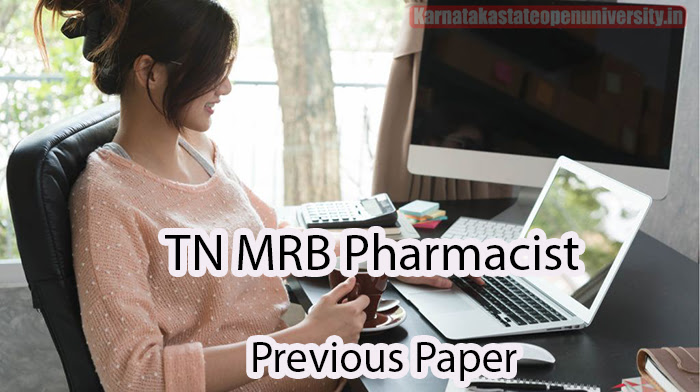 TN MRB Pharmacist Previous Paper
