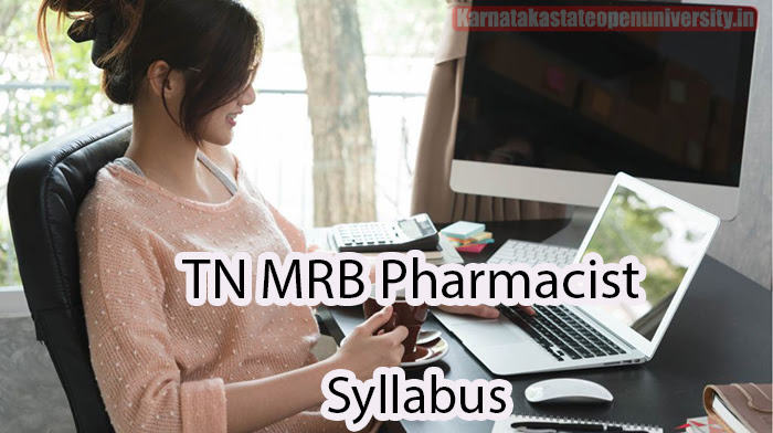 TN MRB Pharmacist Syllabus 