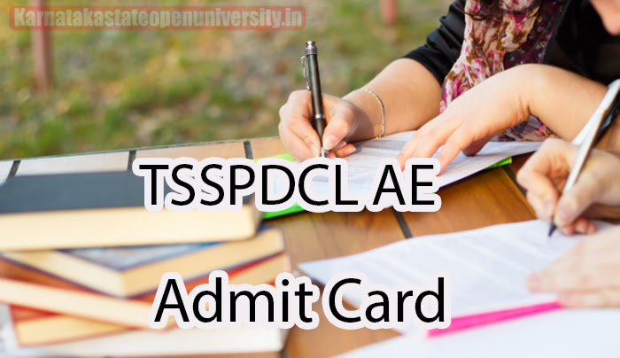 TSSPDCL AE Admit Card