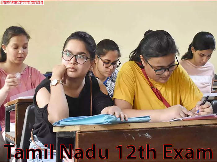 Tamil Nadu 12th Exam Time Table