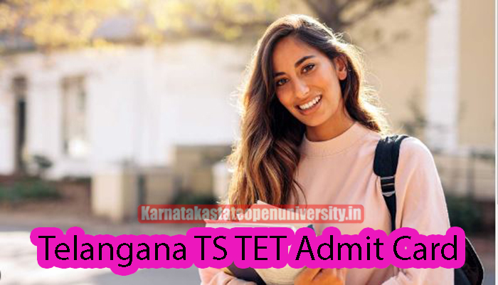 Telangana TS TET Admit Card