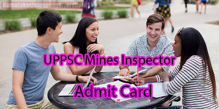 UPPSC Mines Inspector Admit Card
