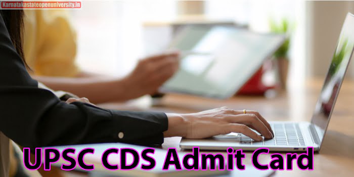 UPSC CDS Admit Card