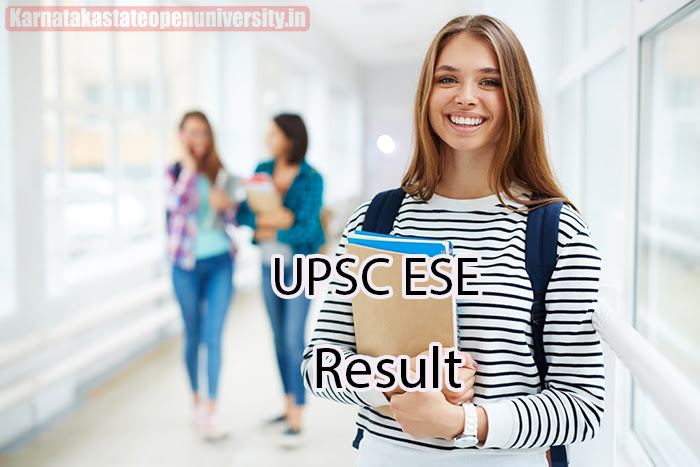 UPSC ESE Result