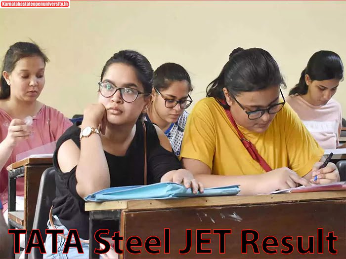 TATA Steel JET Result