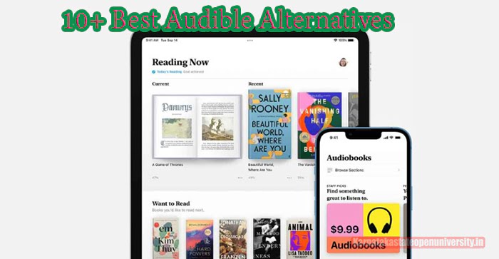 10+ Best Audible Alternatives