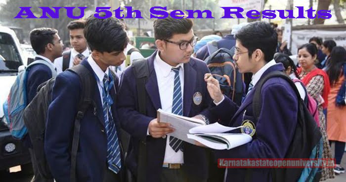 ANU 5th Sem Results