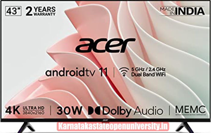 Acer 109 cm (43 inches) Smart LED TV