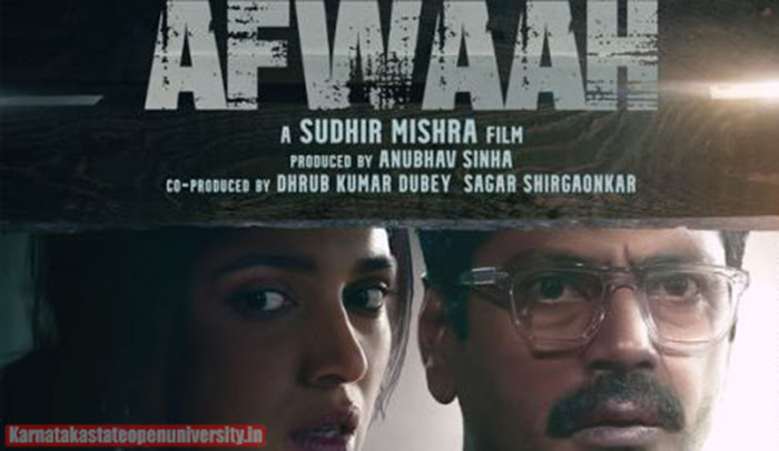 Afwaah Movie Release Date