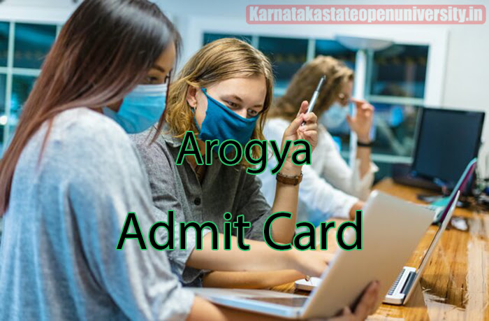 Arogya Admit Card