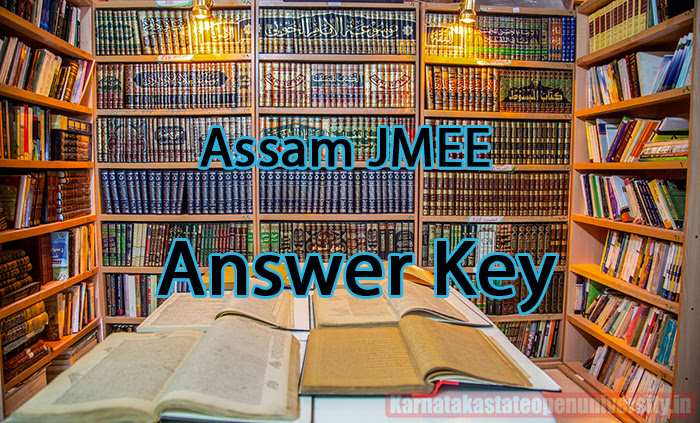 Assam JMEE Answer Key