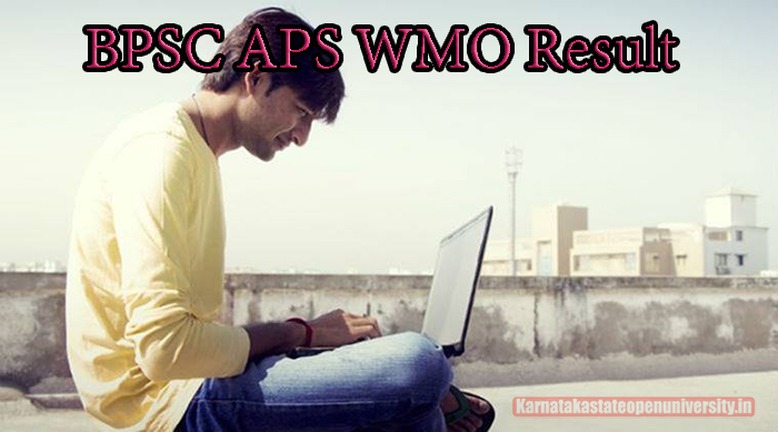 BPSC APS WMO Result