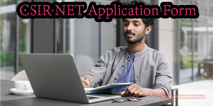 CSIR NET Application Form