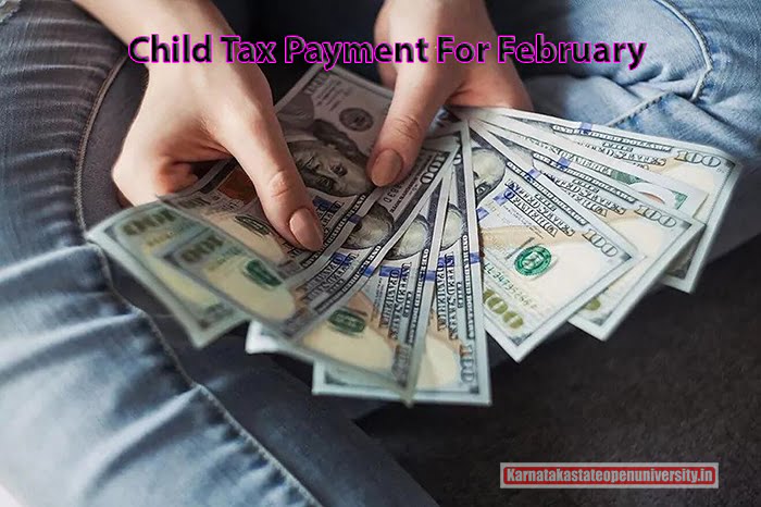 Child Tax Payment For February
