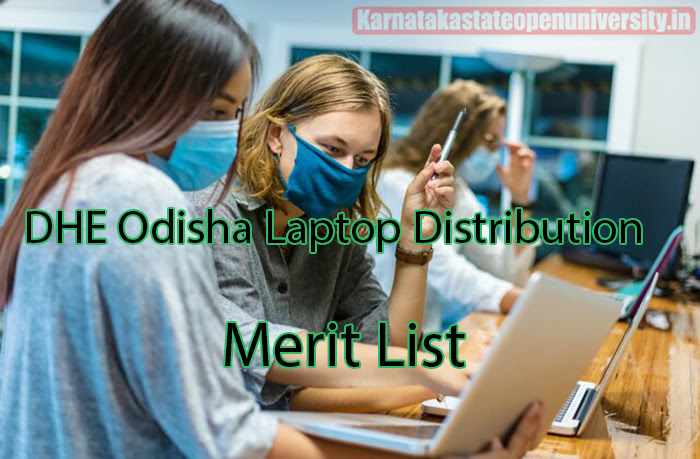 DHE Odisha Laptop Distribution Merit List 