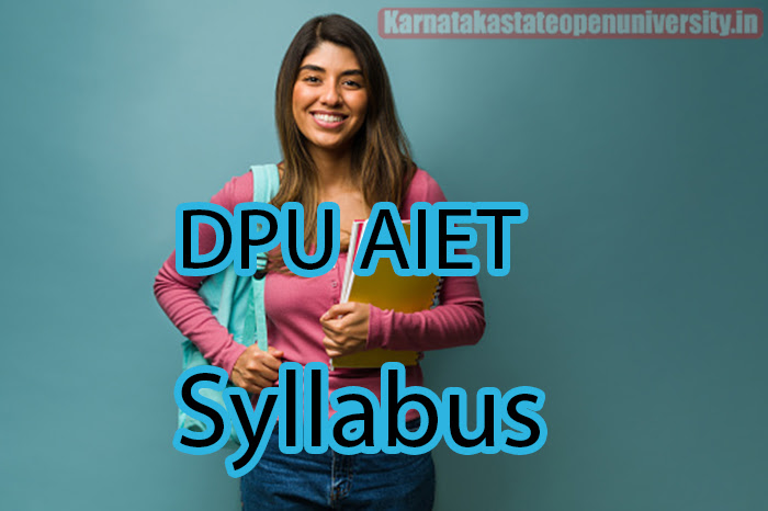 DPU AIET Syllabus 2023