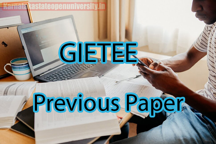 GIETEE Previous Paper