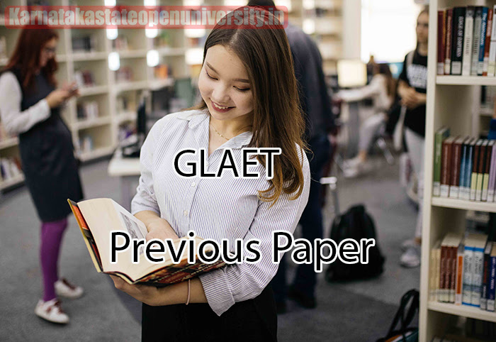 GLAET Previous Paper 