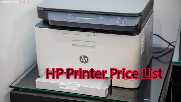 HP Printer Price List