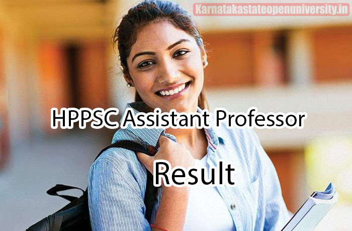 HPPSC Assistant Professor Result