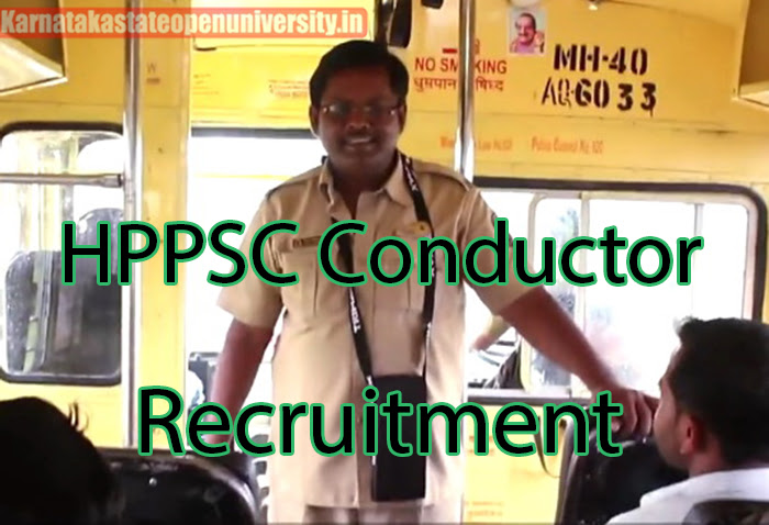 HPPSC Conductor Recruitment 