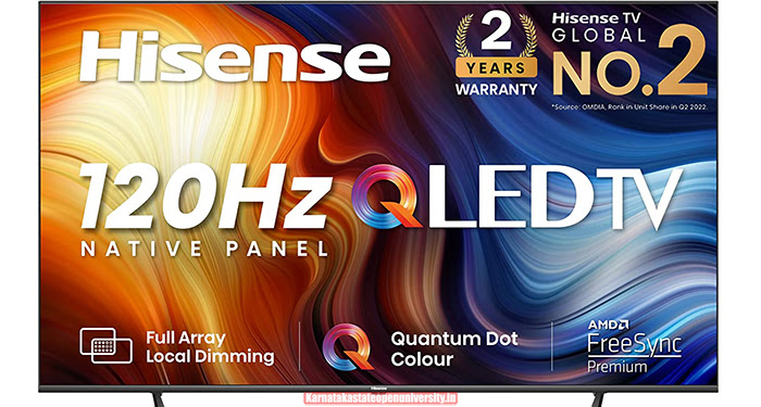 Hisense 65 inch Smart IPS QLED TV