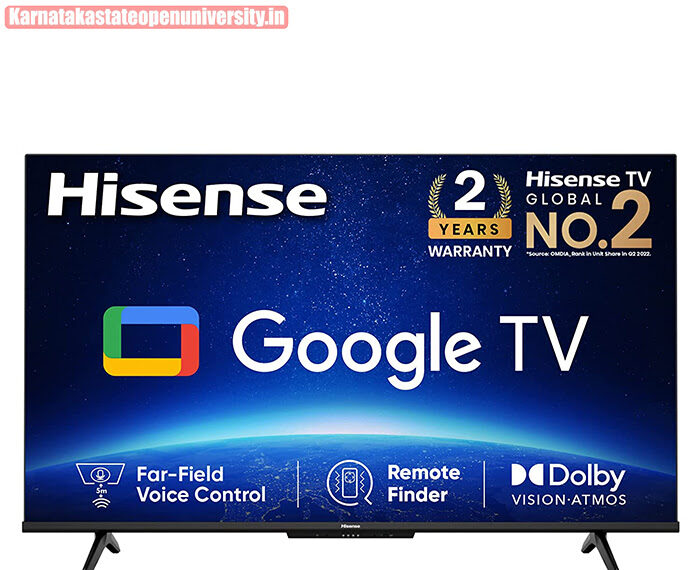 Hisense Smart LED Google TV