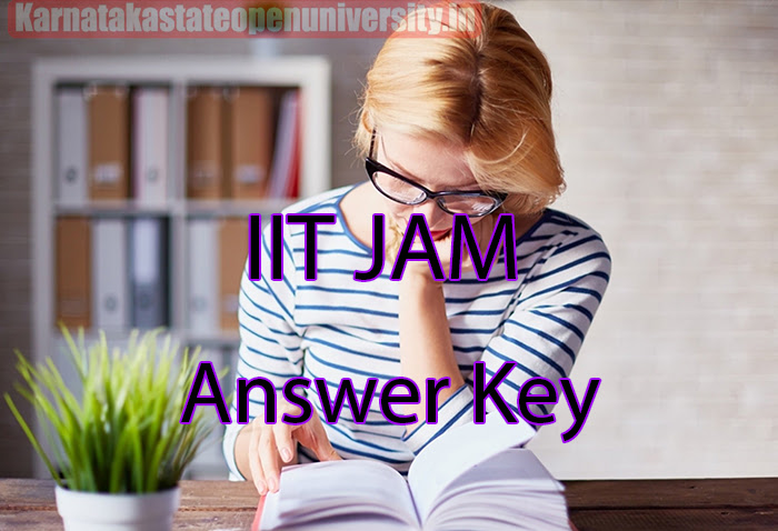 IIT JAM Answer Key 