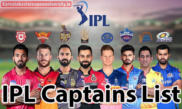 IPL Captains List