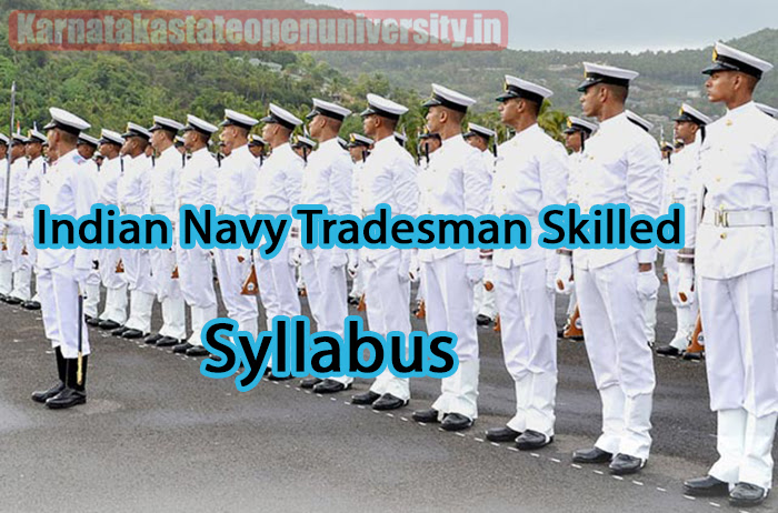 Indian Navy Tradesman Skilled Syllabus