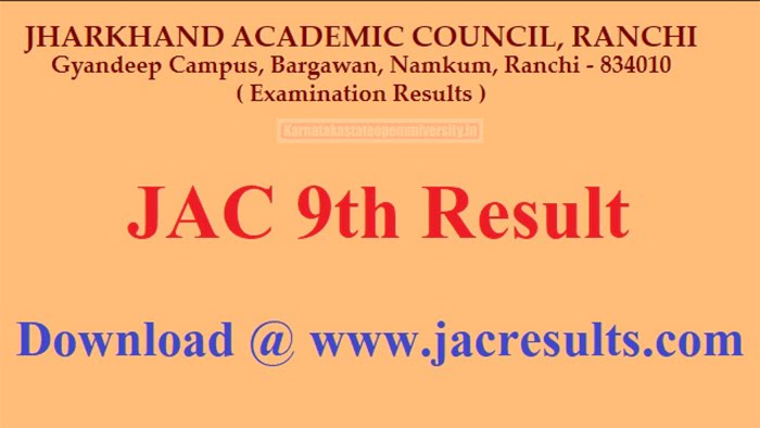 JAC 9th Class Result