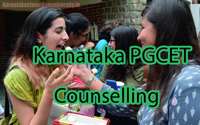 Karnataka PGCET Counselling