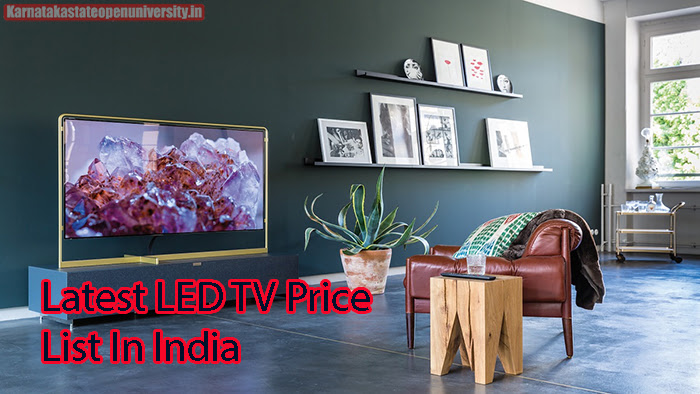 Latest LED TV Price List In India