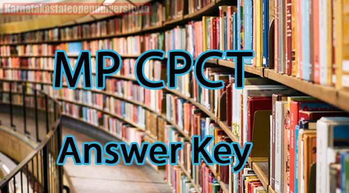 MP CPCT Answer Key
