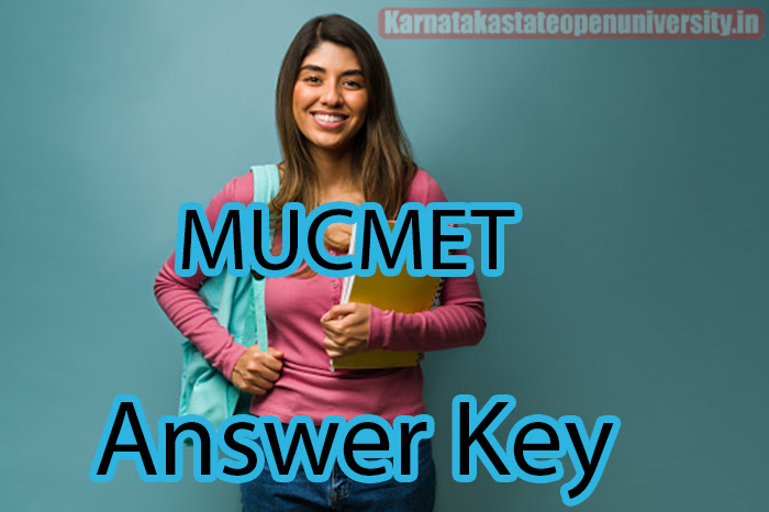 MUCMET Answer Key 