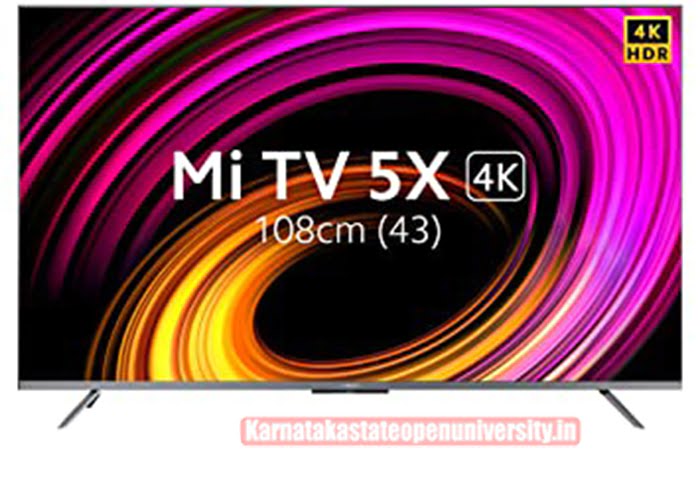 Mi 43 inches 5X Series 4K Ultra HD LED Smart Android TV