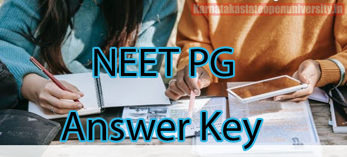 NEET PG Answer Key 