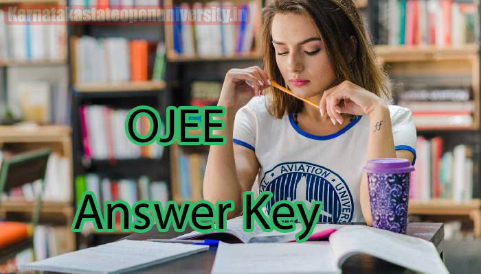 OJEE Answer Key 
