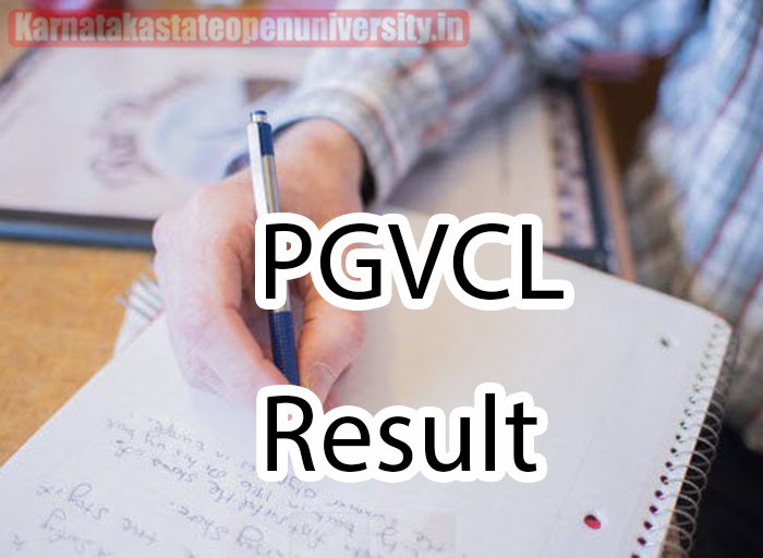 PGVCL Result