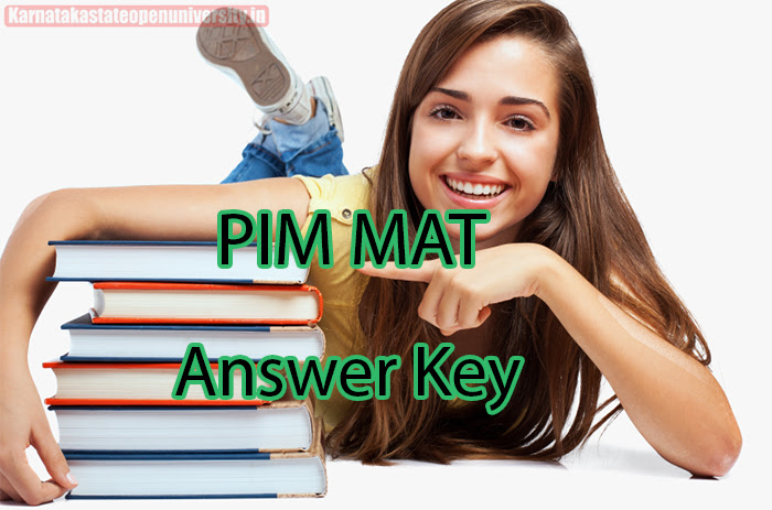 PIM MAT Answer Key 