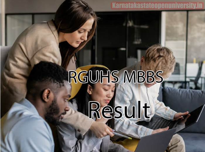 RGUHS MBBS Results 2024 {Today} All Updates, Download Merit List PDF