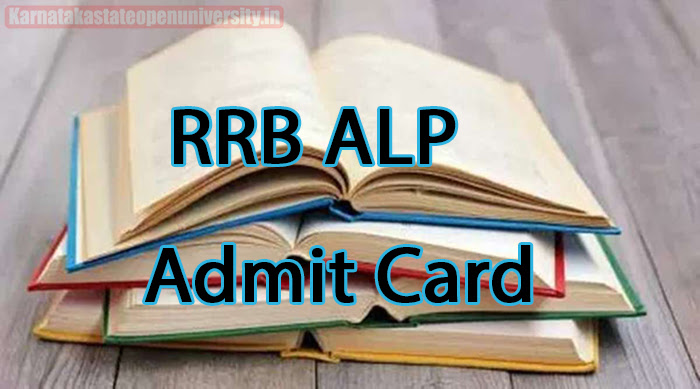 RRB ALP Admit Card 