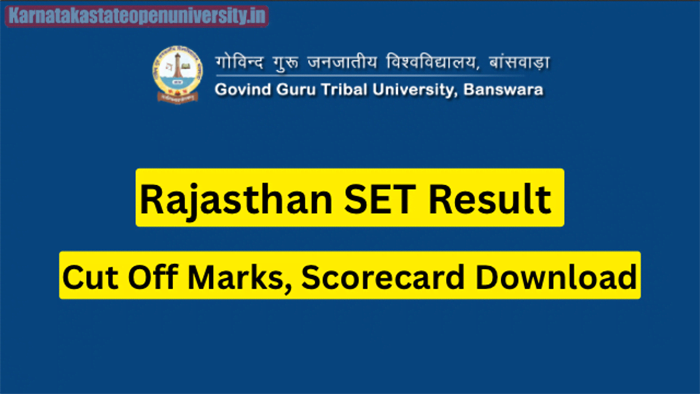Rajasthan Set Result