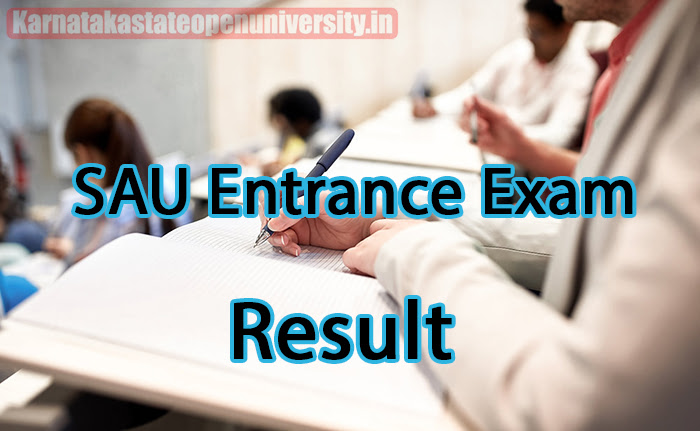 SAU Entrance Exam Result