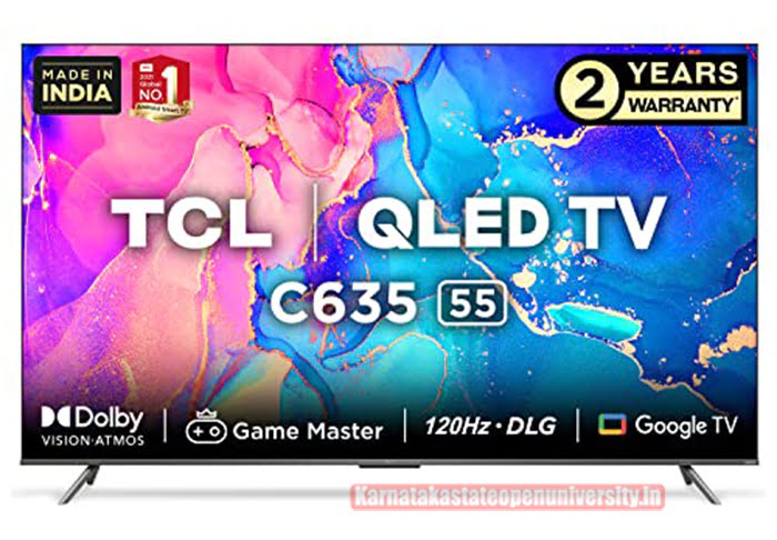 TCL 138.7 cm (55 inches) 4K Ultra HD Smart LED Google TV