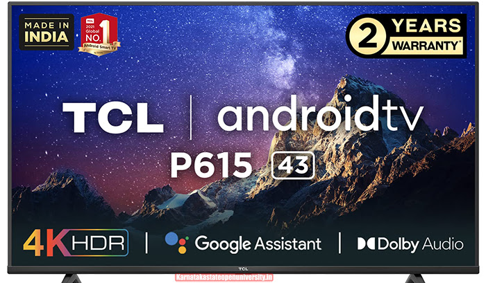 TCL 43 inches Android Smart LED TV