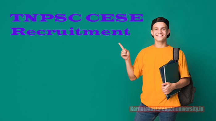 TNPSC CESE Recruitment